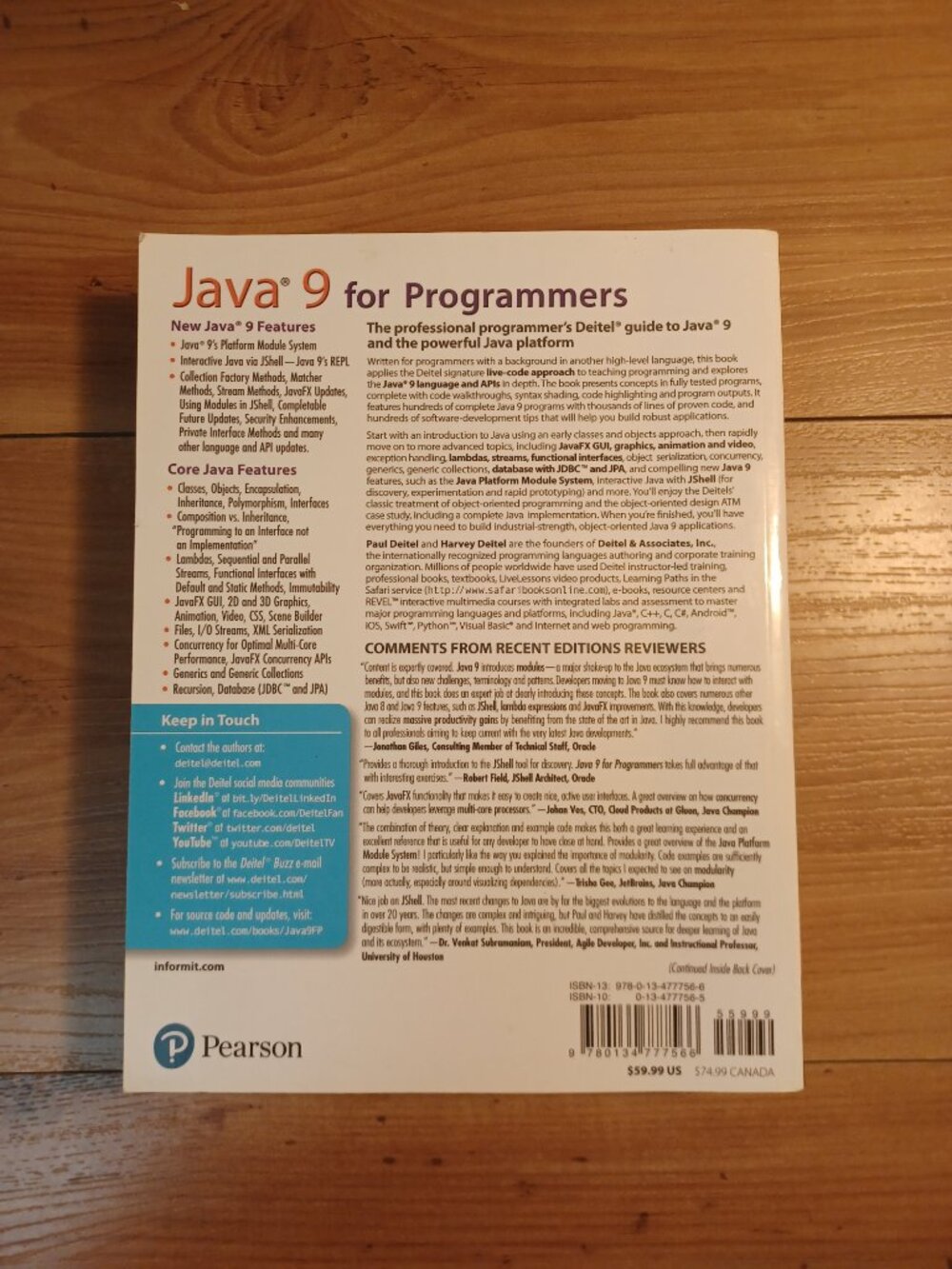 Java 9 For Programmers By Pul J. Deitel Book - Picture 12 of 12